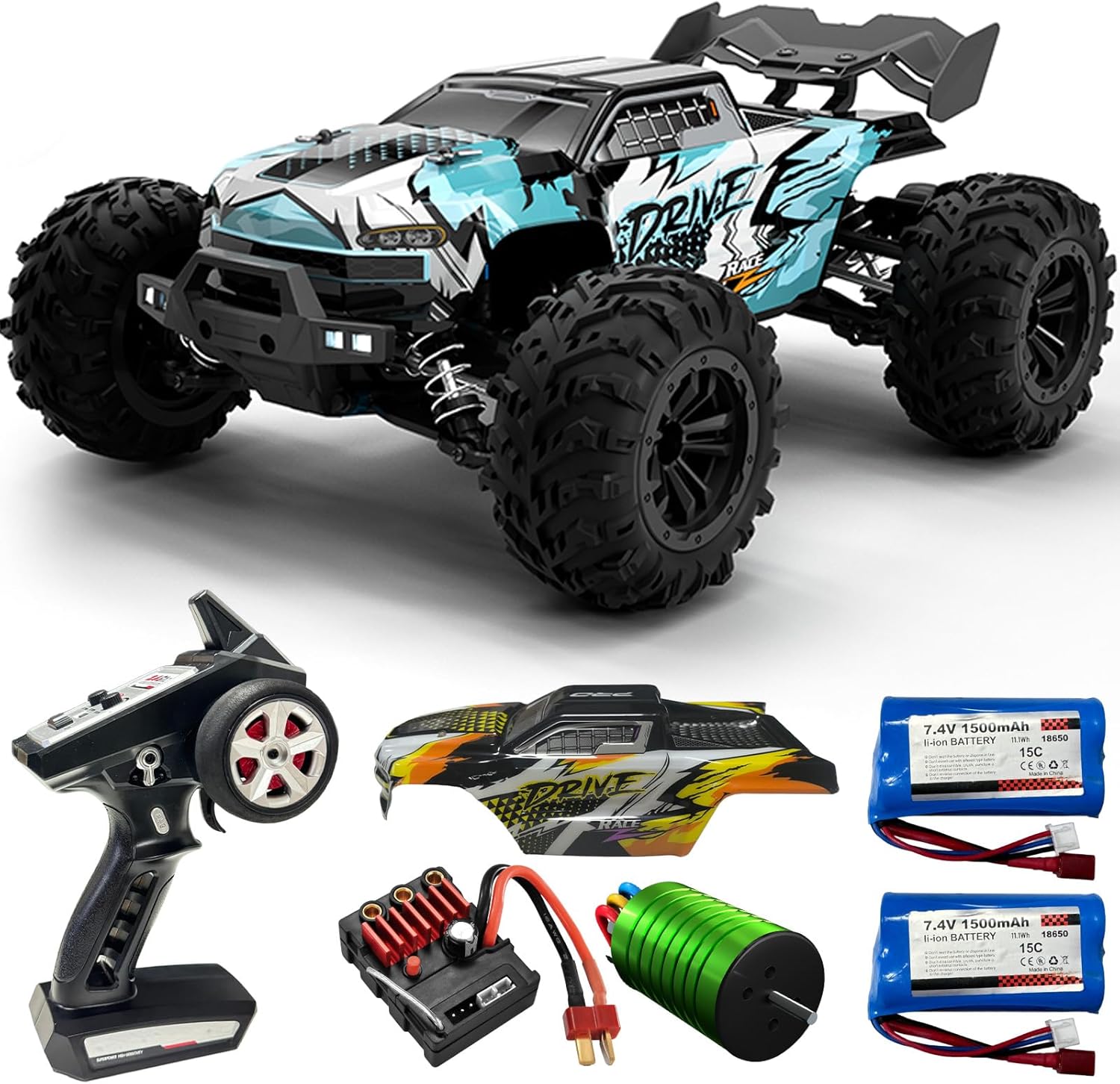 Rc Hobby Monster Truck - Hobby Grade 1:16 Scale Brushless RC