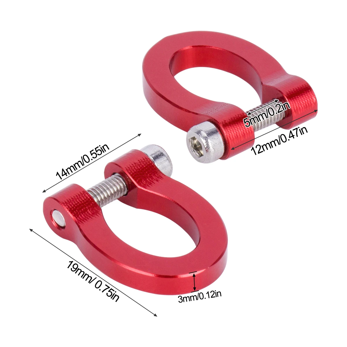 CNC Aluminum Bumper D-ring Tow - Rc Crawler 4X4 recensie en prijs