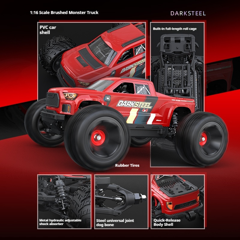 UDI UD1610PRO 1/16 RC BigWheel - Rc Hobby Monster Truck recensie en prijs