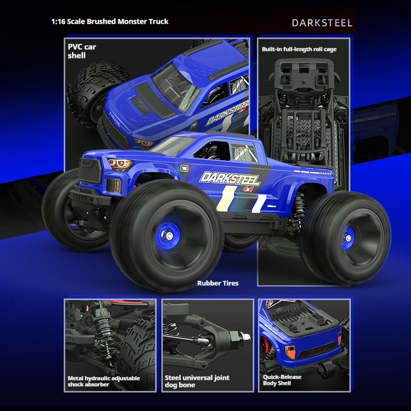 UDI UD1610PRO 1/16 RC BigWheel - Rc Hobby Monster Truck recensie en prijs