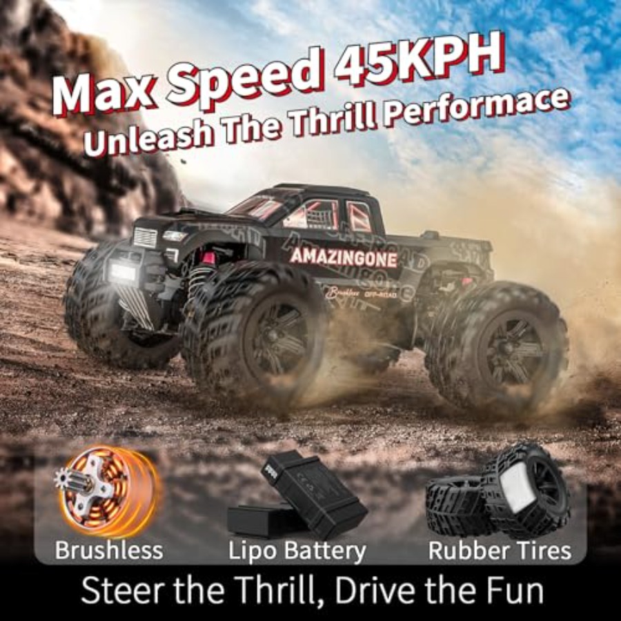 20208 1/20 Scale Brushless Fas - Rc Hobby Monster Truck recensie en prijs