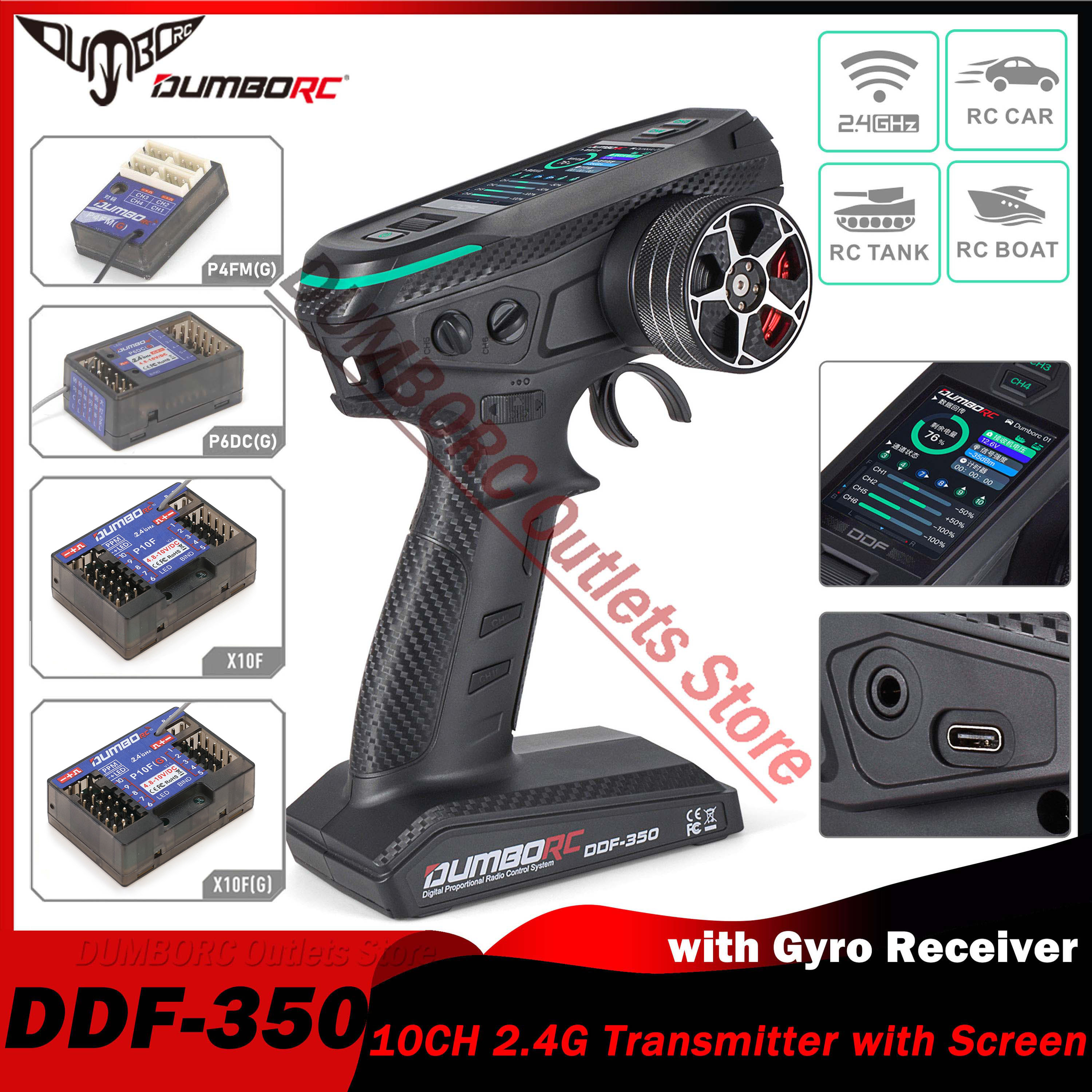 DUMBORC DDF-350 10CH RC Remote - Rc Hobby Shops recensie en prijs
