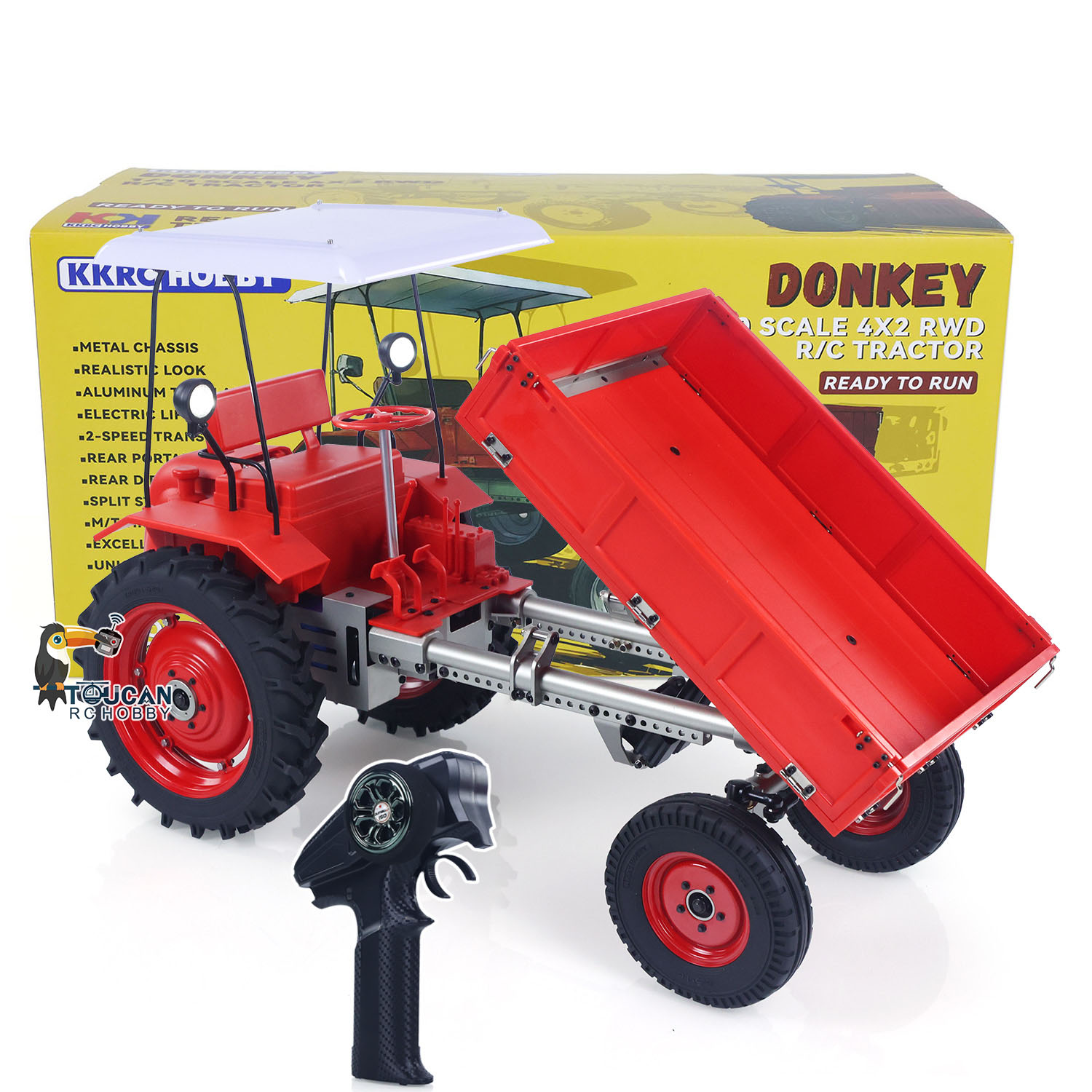 1/10 RC Farm Tractor Car 4x2 M - Rc Hobby Farm recensie en prijs