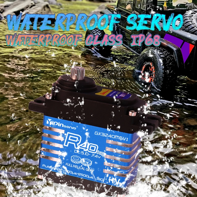 Waterproof IP68 RC Servo 40kg  - Rc Hobby Shops recensie en prijs