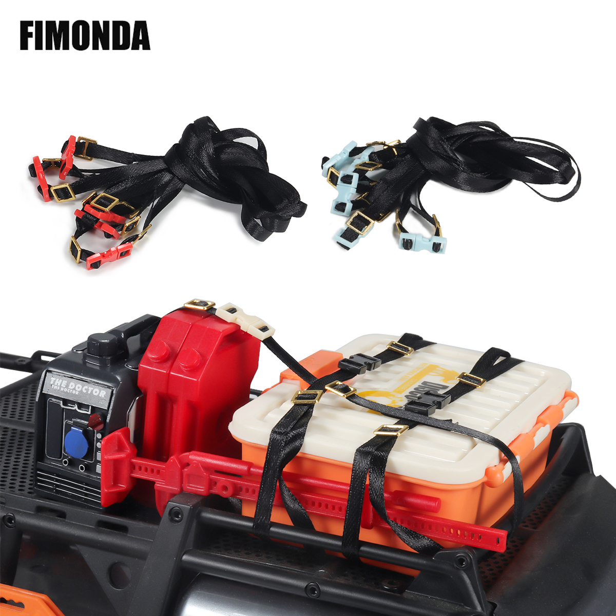 5Pcs Scale Luggage Rope Roof R - Rc Crawler 4X4 recensie en prijs