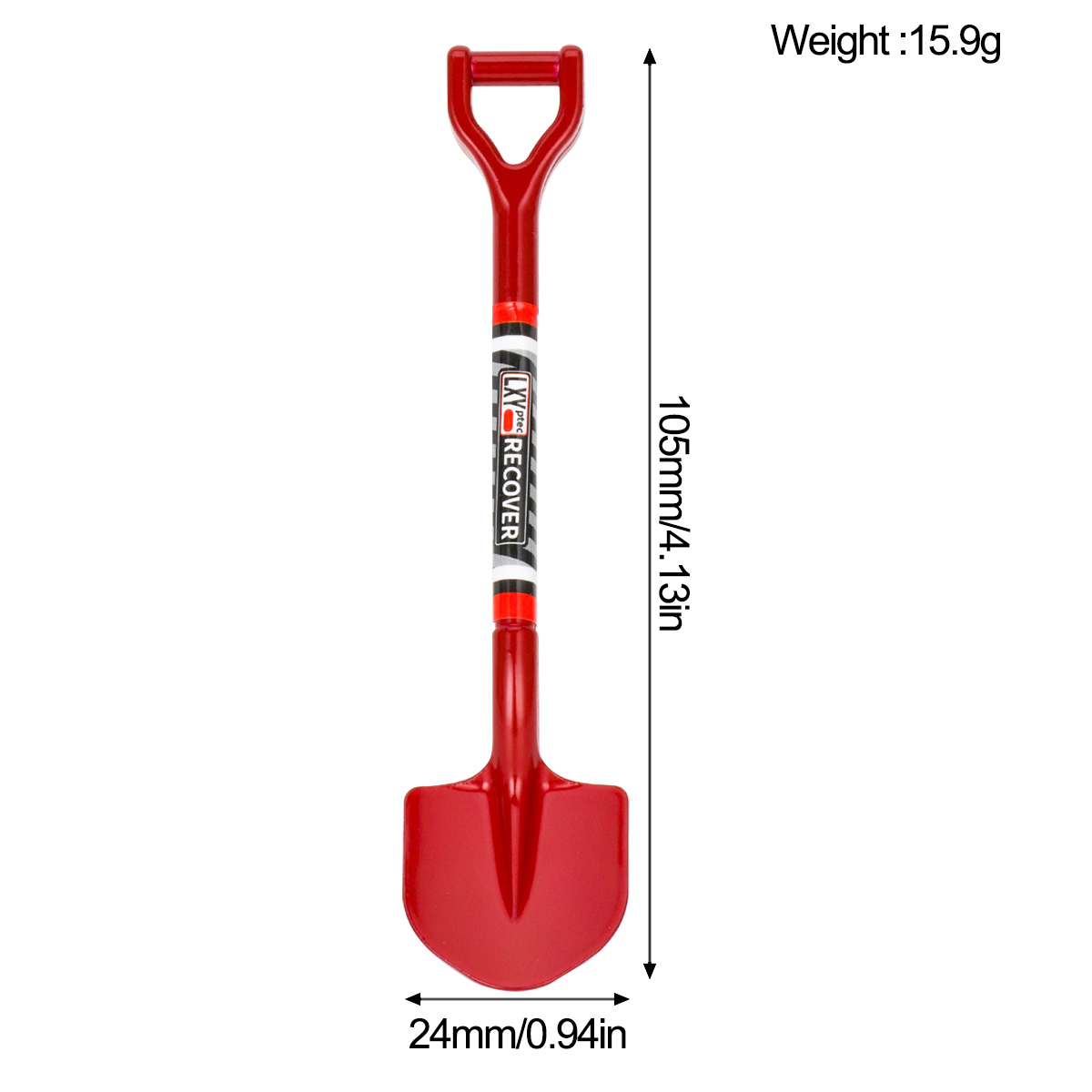 Simulated Metal Shovel Decorat - Rc Crawler 4X4 recensie en prijs