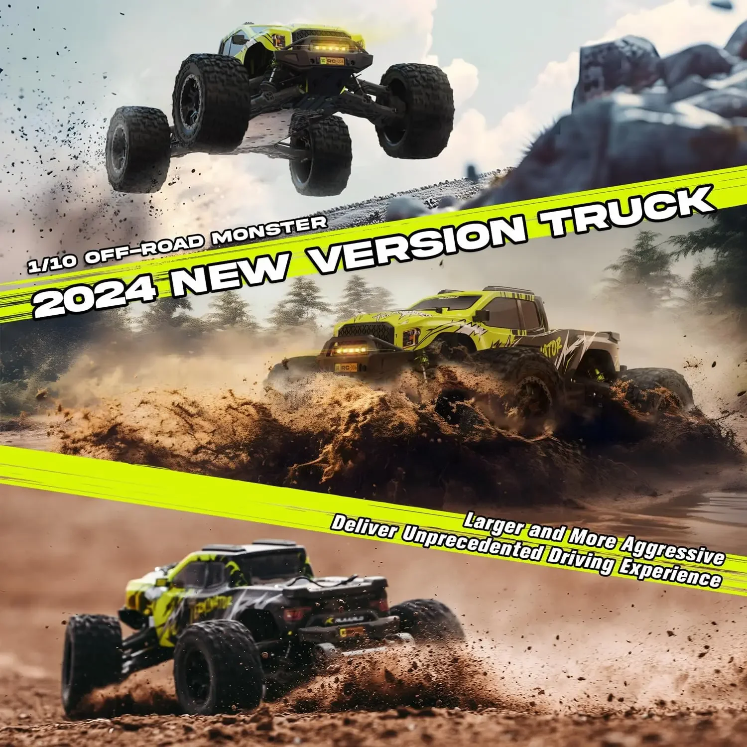1/10 RTR Brushless Fast RC Car - Rc Hobby Monster Truck recensie en prijs