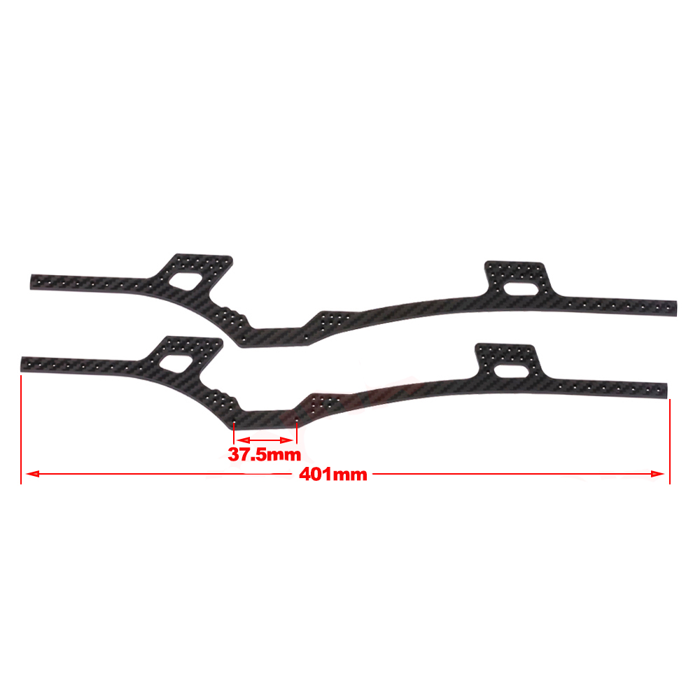 Carbon Fiber LCG Chassis Kit F - Rc Crawler 4X4 recensie en prijs