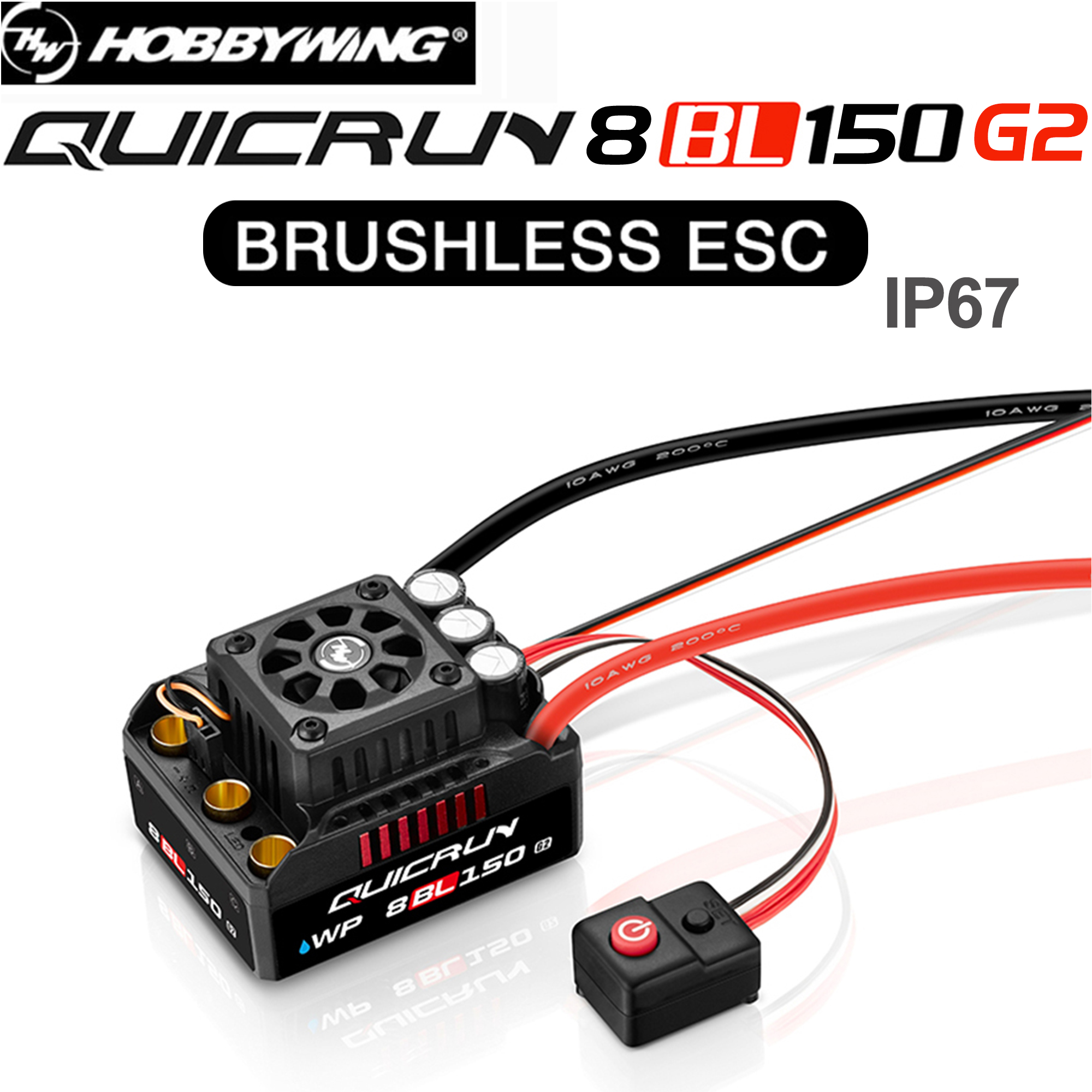 HOBBYWING QuicRun WP 8BL150 G2 - Rc Hobby Monster Truck recensie en prijs