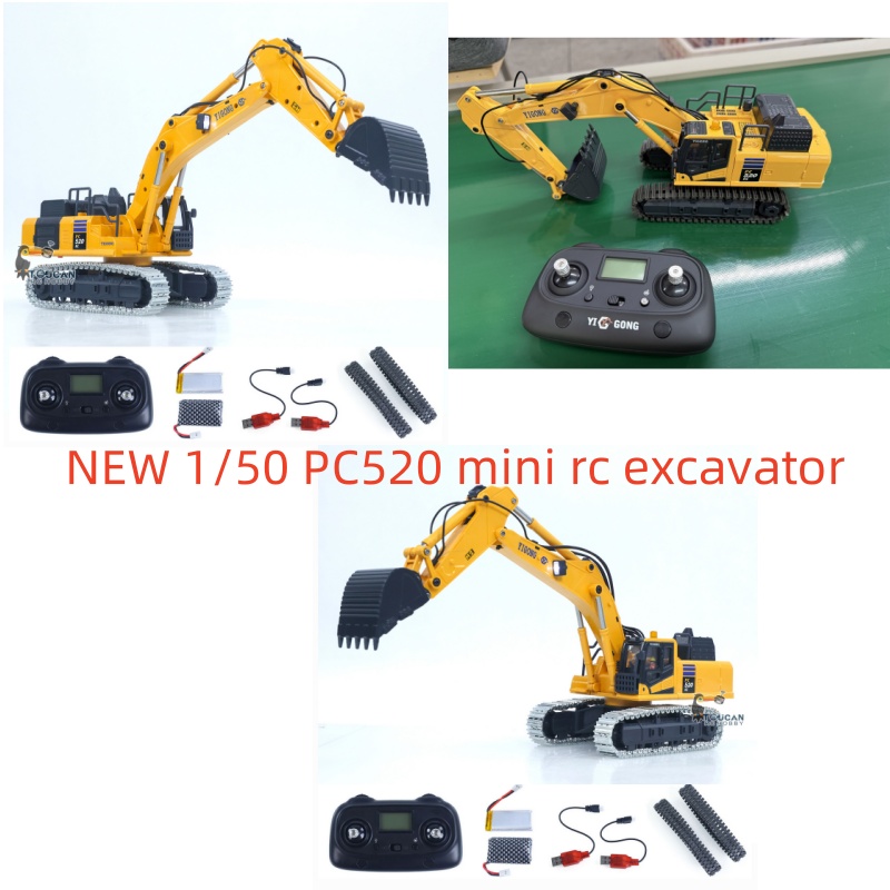 1/50 Mini RC Digger PC520 Elec - Rc Hobby Track recensie en prijs