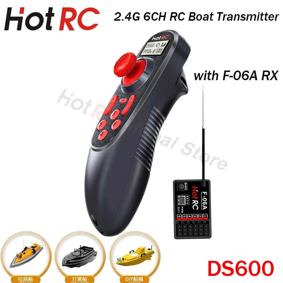 HOTRC DS600 6CH 6 Channel 2.4G - Rc Hobby Shops recensie en prijs
