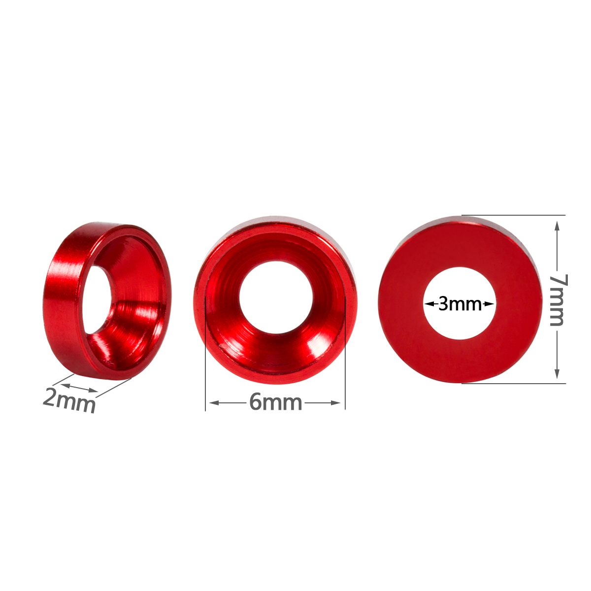 Aluminum Alloy M3 Anodized Cou - Rc Crawler 4X4 recensie en prijs