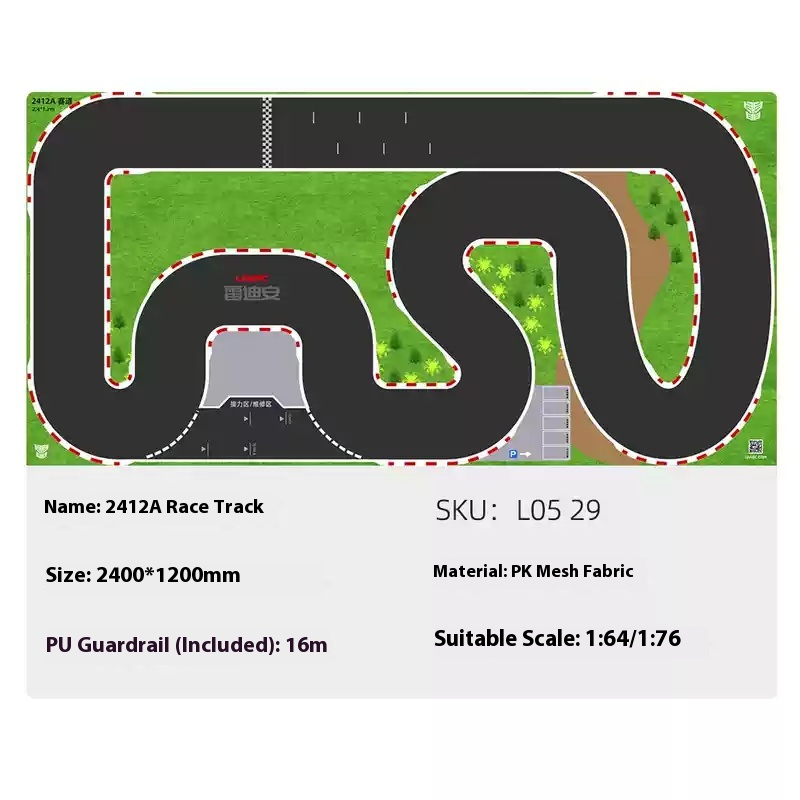 Ldarc Rc V64 1:76 240*120cm Re - Rc Hobby Track recensie en prijs
