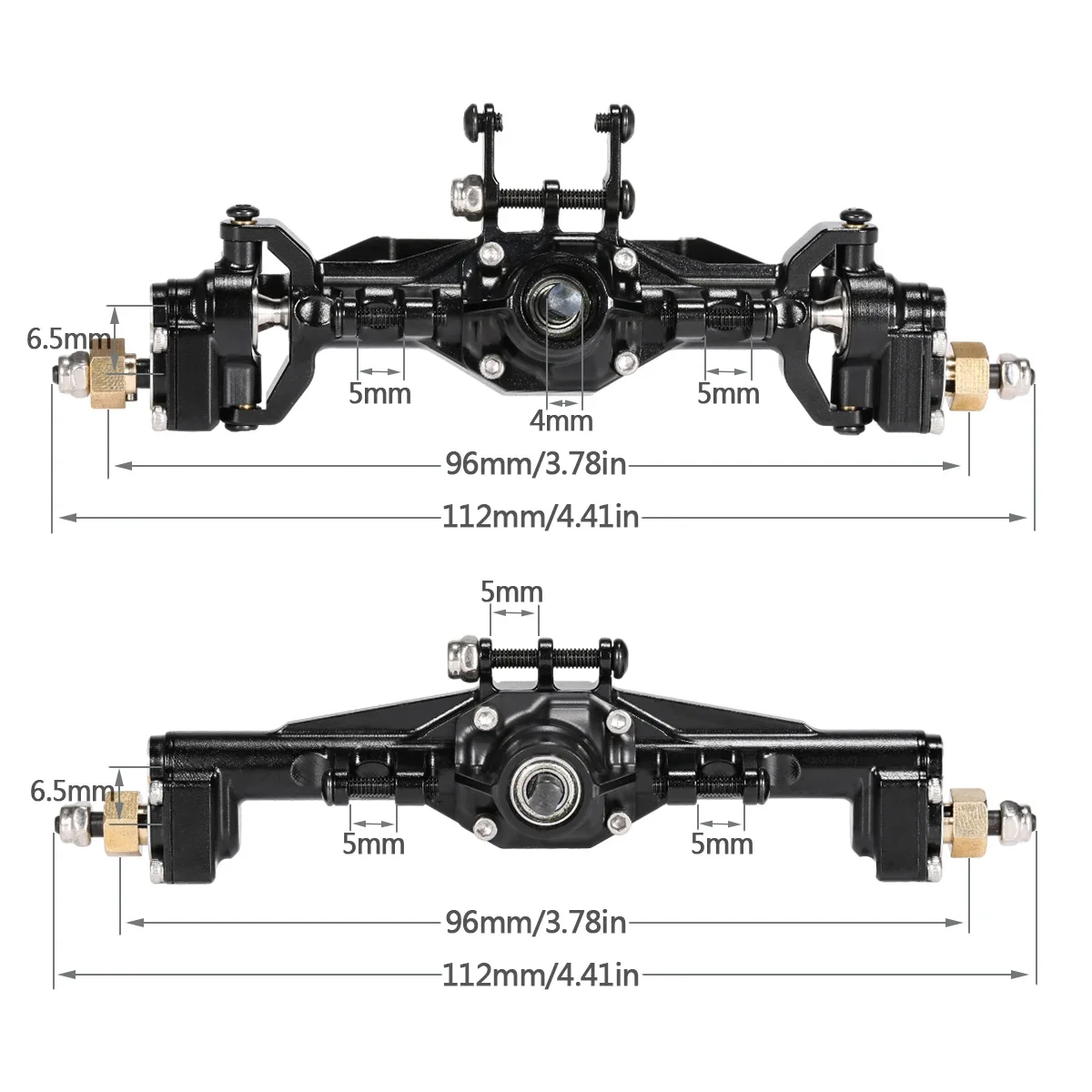 TRX4M Aluminum Front Rear Port - Rc Crawler 4X4 recensie en prijs
