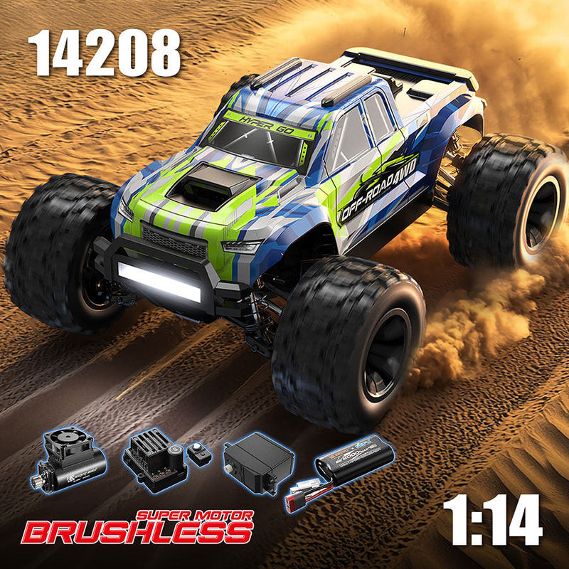 Mjx Hyper Go 1/14  14208 Brush - Rc Hobby Monster Truck recensie en prijs