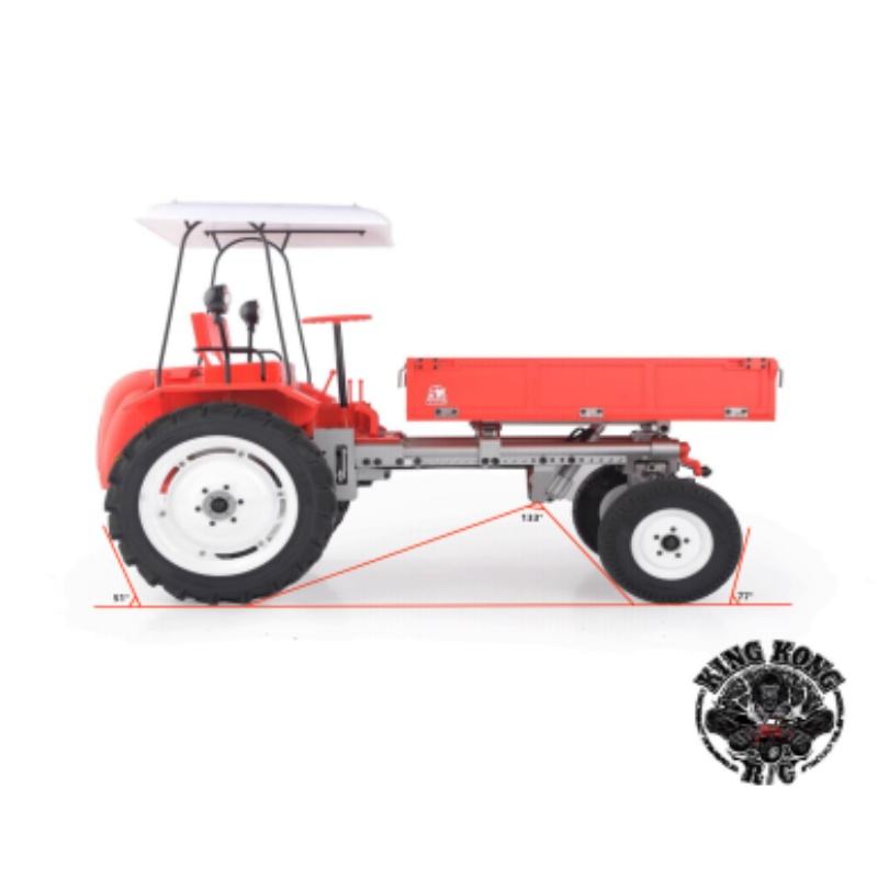 1/10 Kingkong RC Farm Tractor  - Rc Hobby Farm recensie en prijs