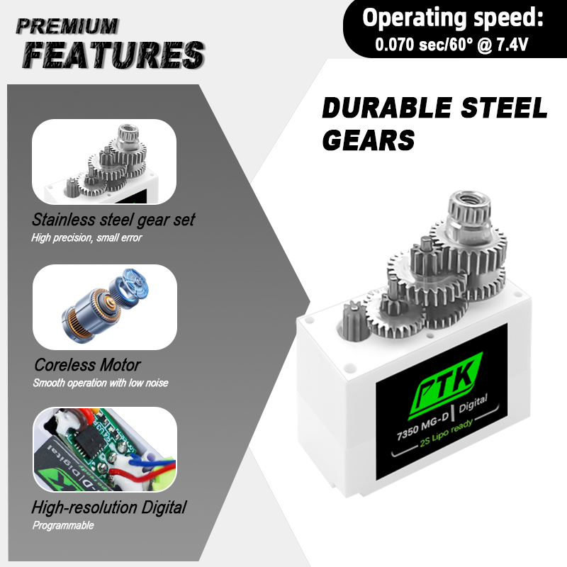 PTK 7350 MG-D 5.5g Digital Ser - Rc Hobby Shops recensie en prijs