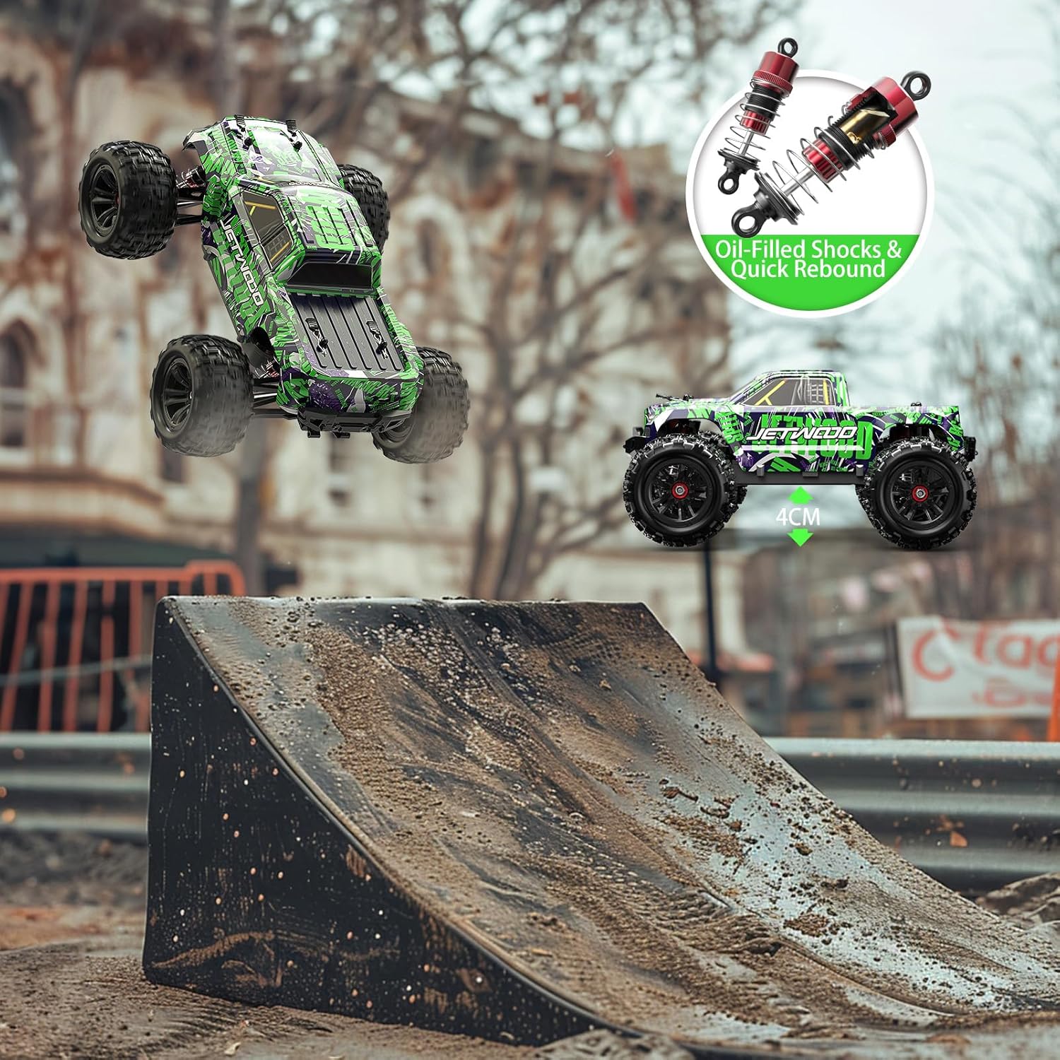1/16 RC Car 38kph 4WD Ready to - Rc Hobby Monster Truck recensie en prijs